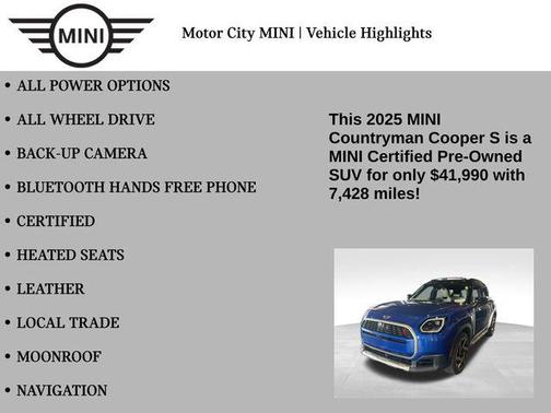 2025 MINI Countryman Cooper S ALL4