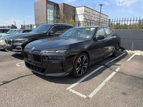 Black Sapphire Metallic 2023 BMW 760 i xDrive