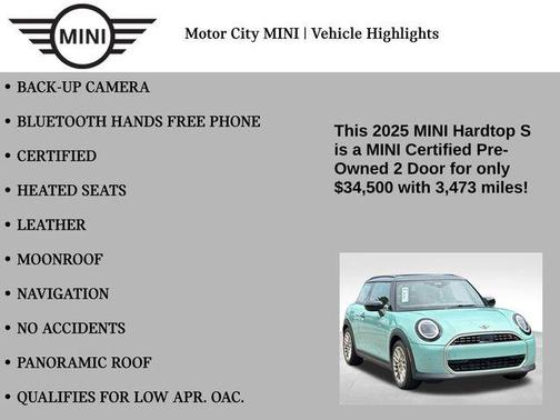 2025 MINI Hardtop Cooper S