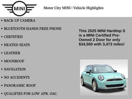 2025 MINI Hardtop Cooper S