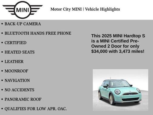 2025 MINI Hardtop Cooper S