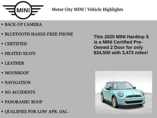 2025 MINI Hardtop Cooper S