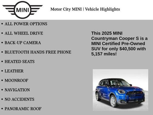 2025 MINI Countryman Cooper S ALL4