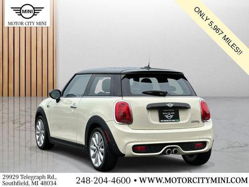 Pepper White 2020 MINI Hardtop Cooper S