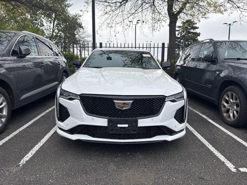 Summit White 2023 Cadillac CT4-V V-Series
