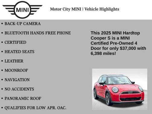 2025 MINI Hardtop Cooper S