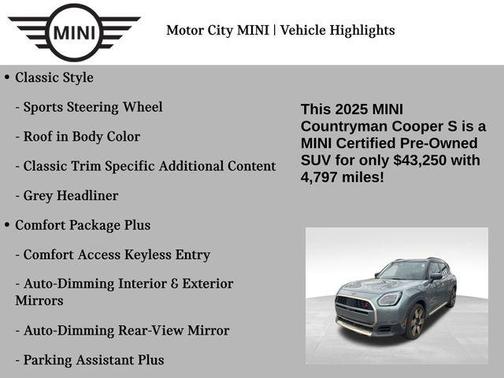 2025 MINI Countryman Cooper S ALL4