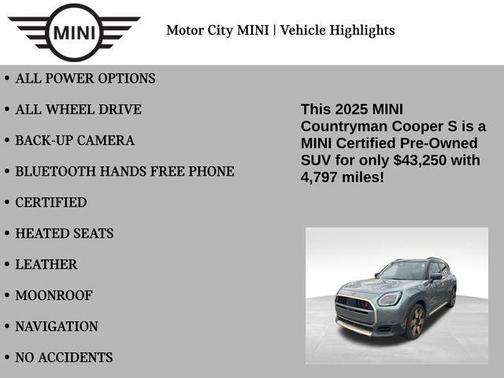 2025 MINI Countryman Cooper S ALL4
