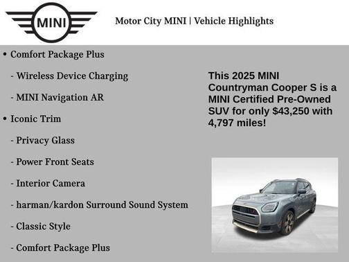 2025 MINI Countryman Cooper S ALL4