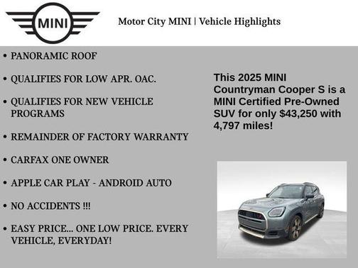 2025 MINI Countryman Cooper S ALL4