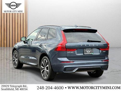 Denim Blue Metallic 2023 Volvo XC60 B6 Ultimate Dark Theme