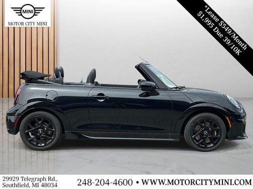 Midnight Black II Metallic 2026 MINI Convertible Cooper S