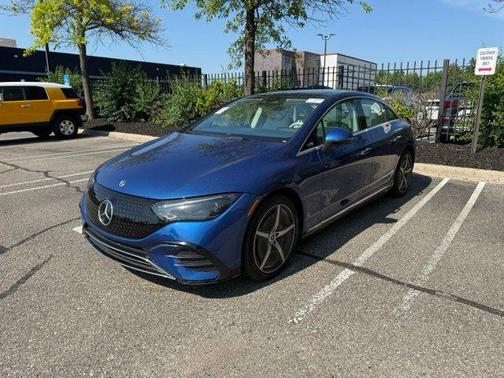 Twilight Blue Metallic 2023 Mercedes-Benz EQE 350 4MATIC+