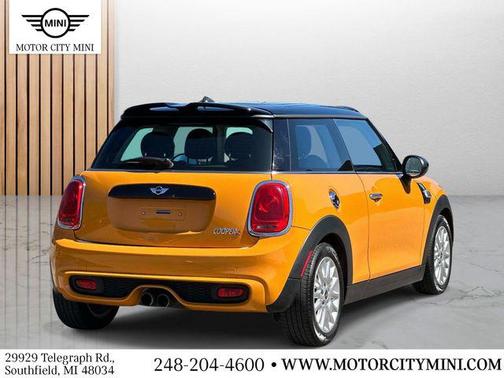 Volcanic Orange 2015 MINI Hardtop Cooper S