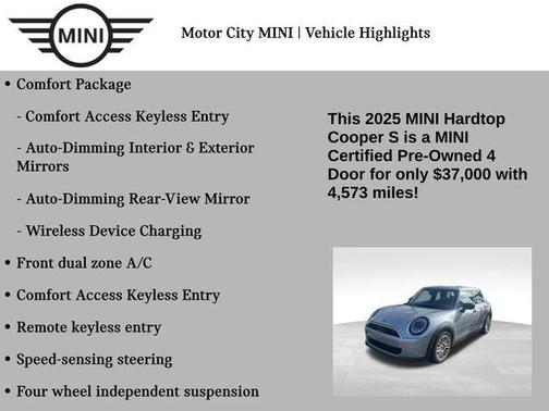 2025 MINI Hardtop Cooper S