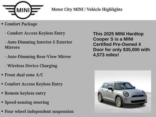 2025 MINI Hardtop Cooper S