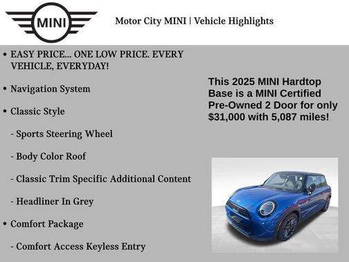 2025 MINI Hardtop Cooper