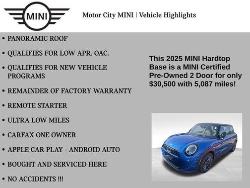 2025 MINI Hardtop Cooper