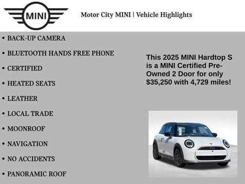 2025 MINI Hardtop Cooper S