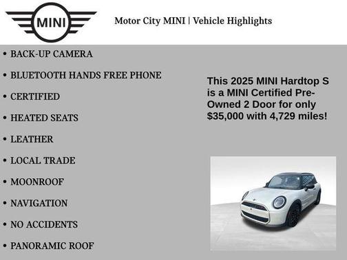 2025 MINI Hardtop Cooper S