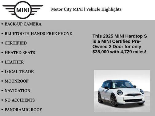 2025 MINI Hardtop Cooper S