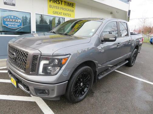 Gun Metallic 2019 Nissan Titan SV