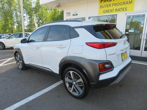 Chalk White 2020 Hyundai KONA Ultimate