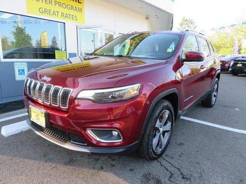 Velvet Red Pearlcoat 2019 Jeep Cherokee Limited