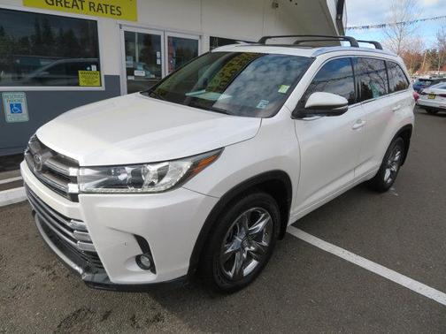 Blizzard Pearl 2019 Toyota Highlander Limited