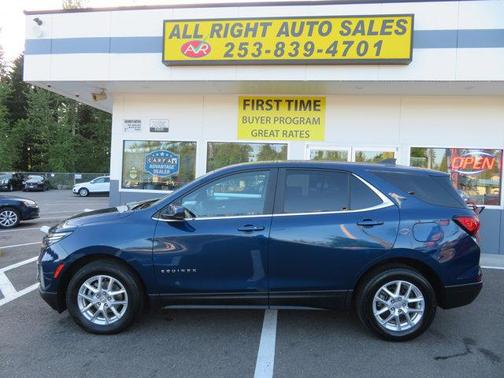 Blue Glow Metallic 2022 Chevrolet Equinox 1LT