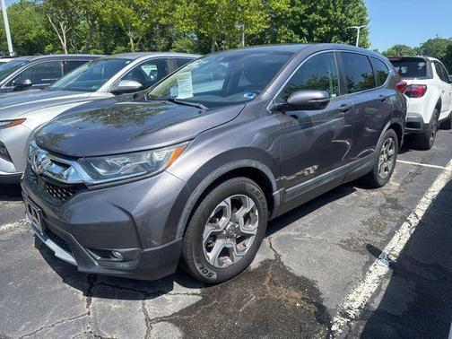 Gray 2019 Honda CR-V EX-L