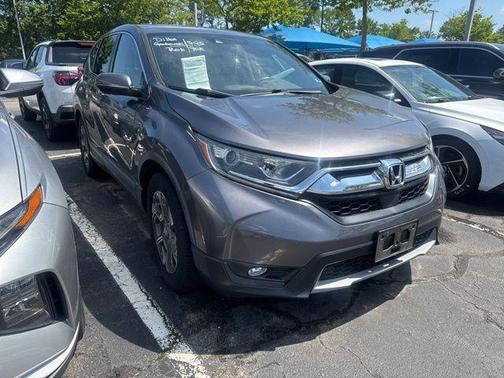 Gray 2019 Honda CR-V EX-L