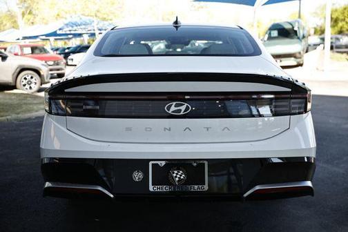 Serenity White 2026 Hyundai SONATA SEL