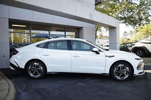 Serenity White 2026 Hyundai SONATA SEL