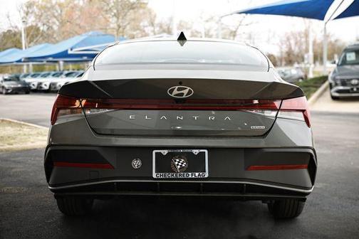 Amazon Gray 2026 Hyundai ELANTRA HEV Blue
