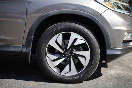 Gray 2015 Honda CR-V Touring