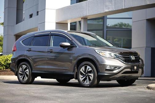 Gray 2015 Honda CR-V Touring