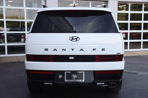 Serenity White 2026 Hyundai SANTA FE Calligraphy