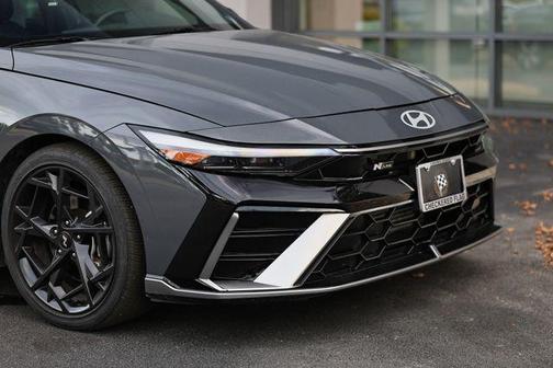 Ecotronic Gray 2025 Hyundai ELANTRA N Line