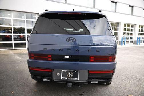 Atlantis Blue 2026 Hyundai SANTA FE HEV Calligraphy