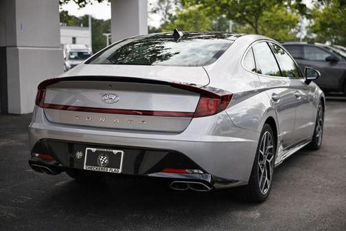 Curated Silver 2023 Hyundai SONATA N Line