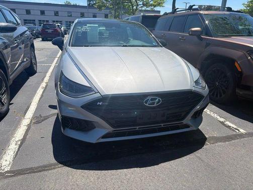 Curated Silver 2023 Hyundai SONATA N Line