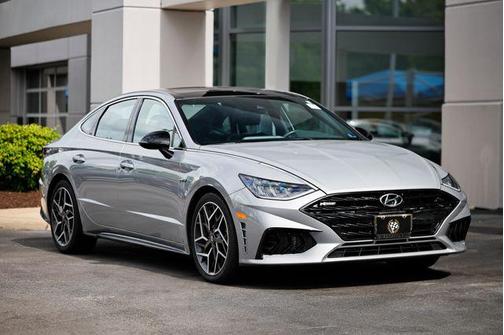 Curated Silver 2023 Hyundai SONATA N Line