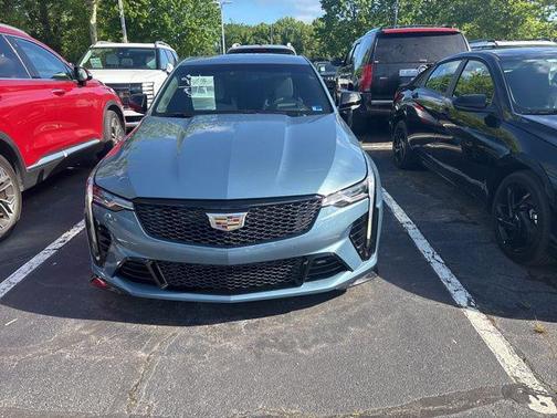 Midnight Steel Metallic 2023 Cadillac CT4-V V-Series Blackwing