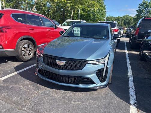 Midnight Steel Metallic 2023 Cadillac CT4-V V-Series Blackwing