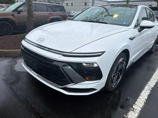 Serenity White 2025 Hyundai SONATA SEL