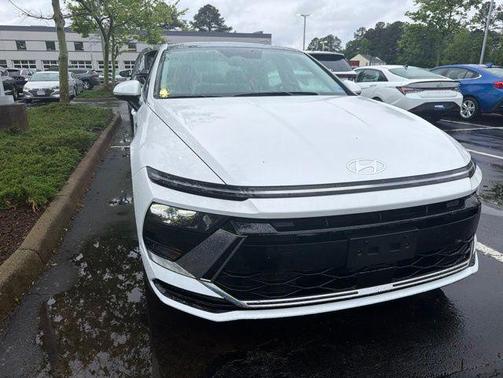 Serenity White 2025 Hyundai SONATA SEL