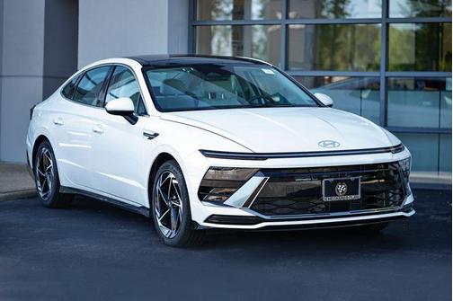 Serenity White 2025 Hyundai SONATA SEL
