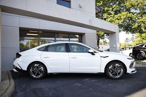 Serenity White 2025 Hyundai SONATA SEL