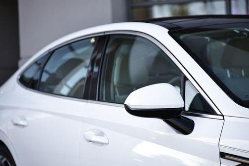 Serenity White 2025 Hyundai SONATA SEL